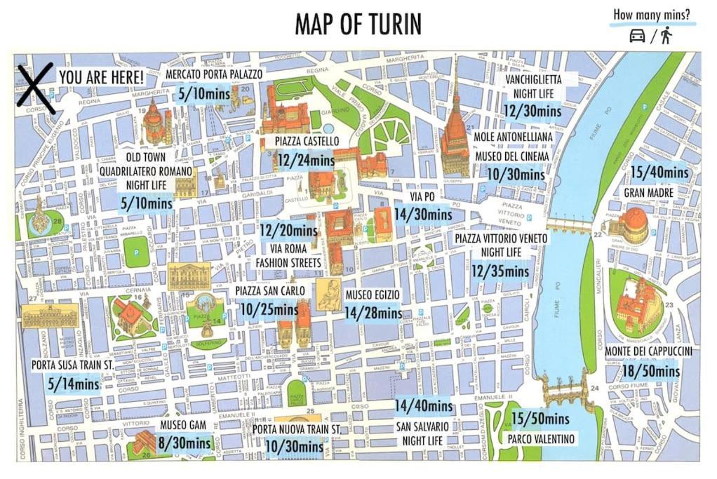 Old Town-Porta Susa Free Parking Modern Flat X6 Apartamento Turim Exterior foto
